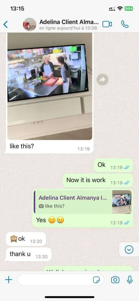Interaktion: Schneller Support per WhatsApp